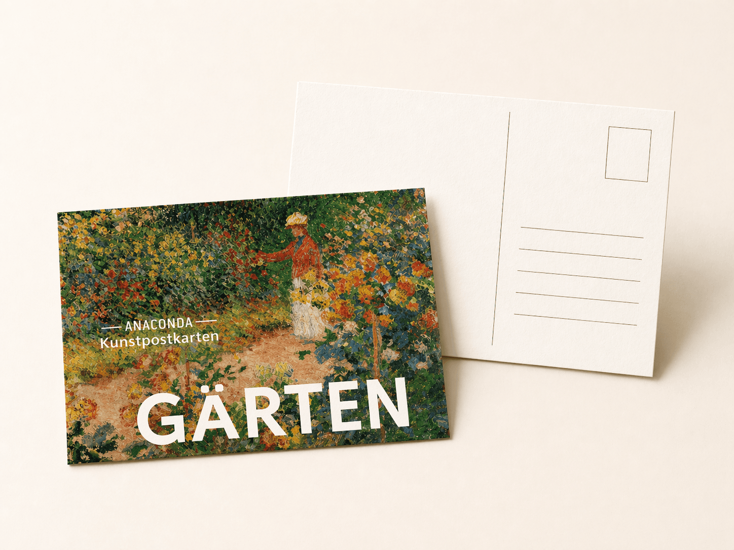 Handwritten A6 postcard